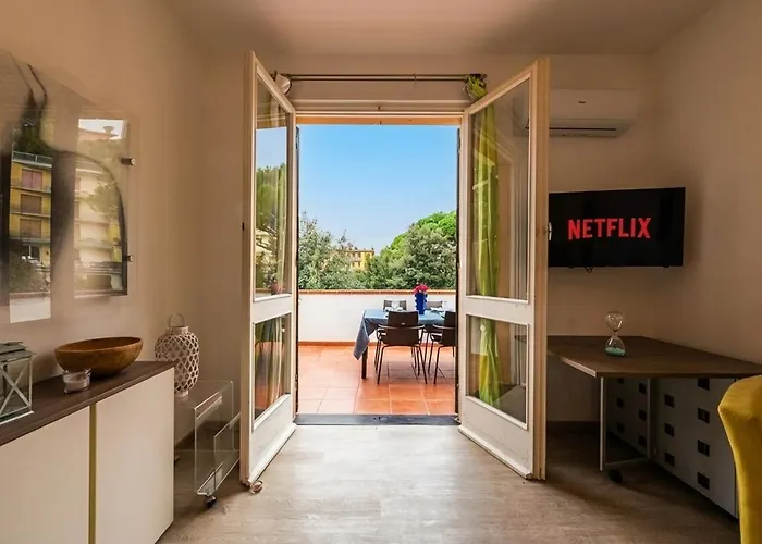 Center Near The Sea With Terrace Free Parking Ac Wifi Appartement