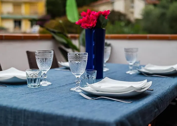 Center Near The Sea With Terrace Free Parking Ac Wifi * Rapallo
